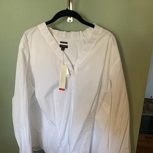 Talbot’s White wrinkle resistant button down.